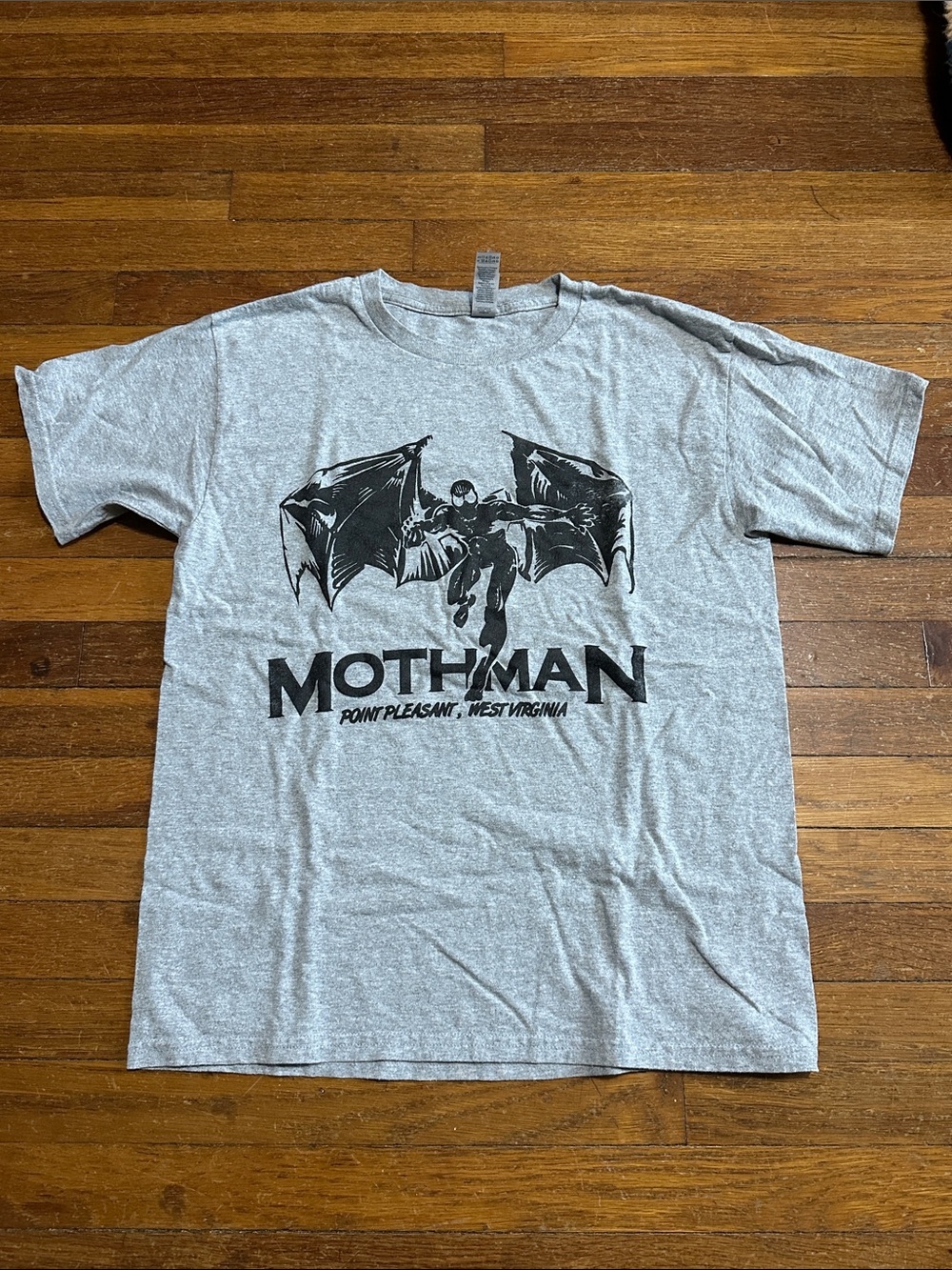 Mothman Youth Graphic Tee, Unisex, Sz Large